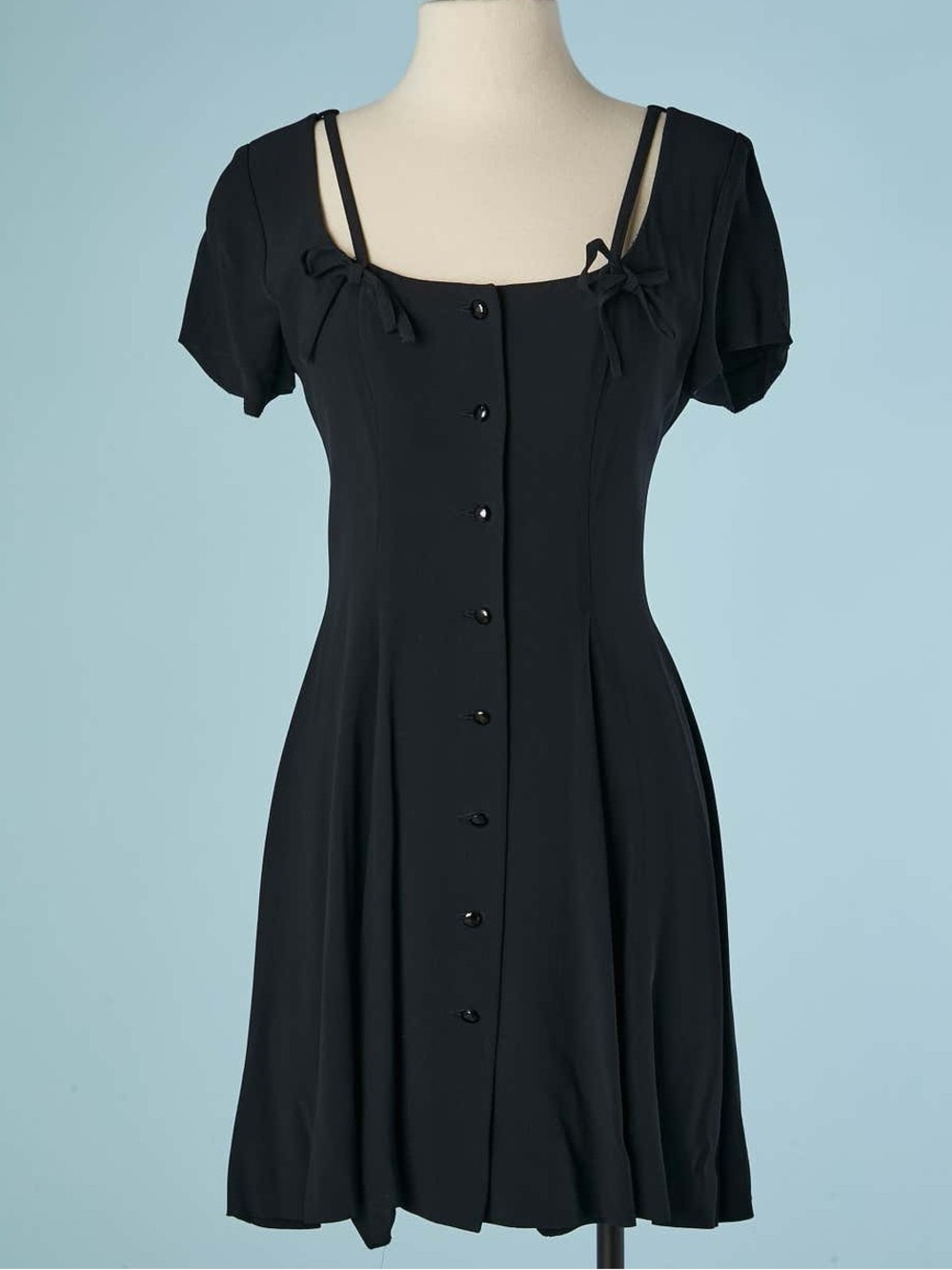 SUITE BY CHANTAL THOMASS Rare Button-Up Long Sleeve Mini Dress